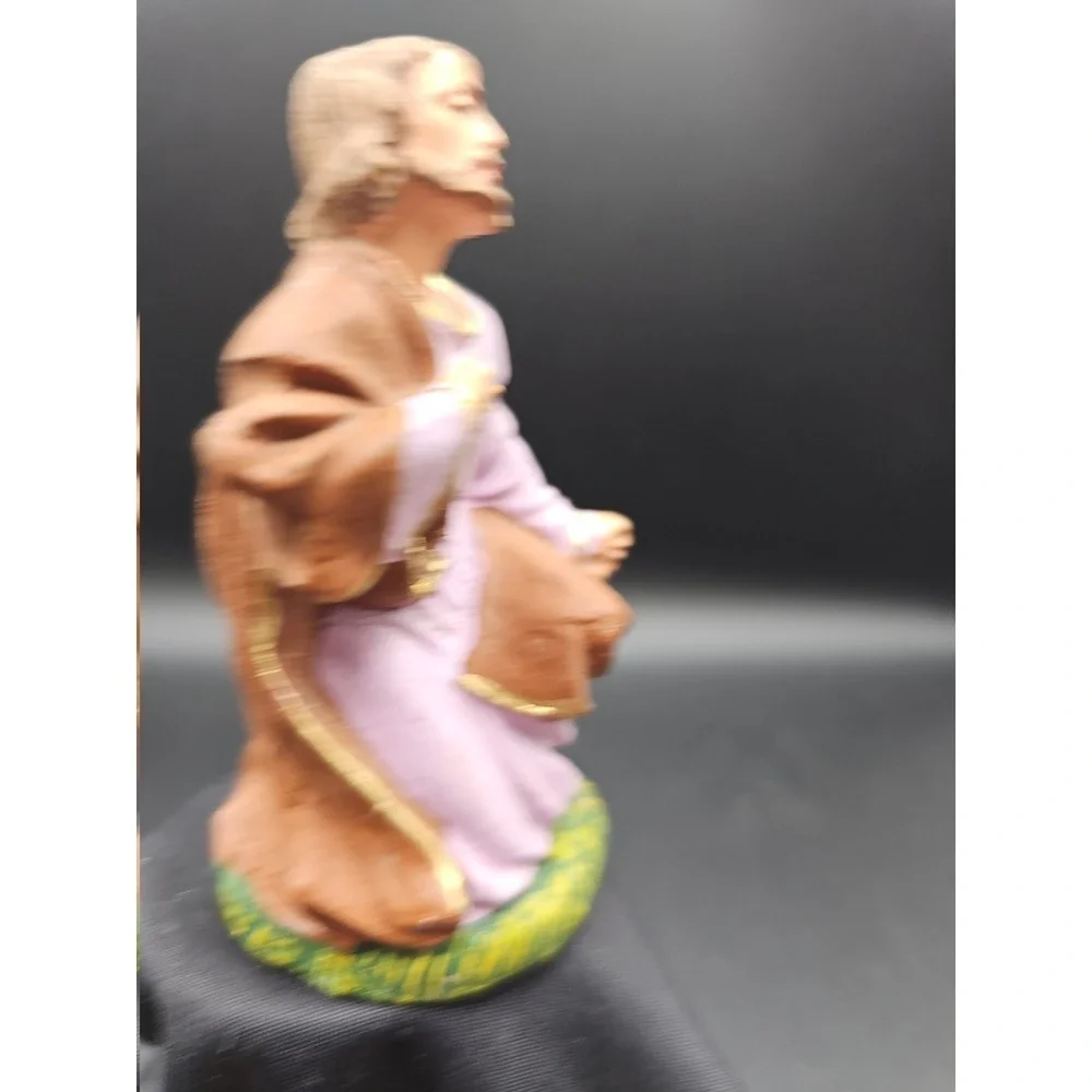 Vintage Italian nativity figures SET 4.  AA